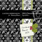 2011 Christmas Planner QuickMix-$5.00 (Lasting Impressions)