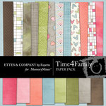Time 4 Family Paper Pack-$3.99 (Ettes and Company by Fayette)
