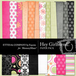 Hey Girlfriend Paper Pack-$3.99 (Ettes and Company by Fayette)