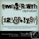 Time 4 Growth Alphabet Pack-$0.99 (Ettes and Company by Fayette)