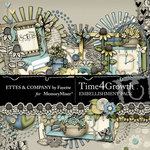 Time 4 Growth Embellishment Pack-$3.49 (Ettes and Company by Fayette)