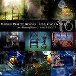 Halloween Spell Paper Pack 1-$3.99 (MagicalReality Designs)
