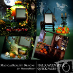 Halloween Spell Quick Page QuickMix-$3.49 (MagicalReality Designs)