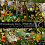 Falling Magic Embellishment Pack-$3.49 (MagicalReality Designs)