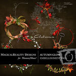 Autumn Glow Frame Pack 1-$1.99 (MagicalReality Designs)