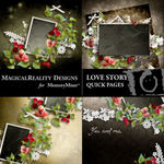 Love Story Quick Page QuickMix-$3.99 (MagicalReality Designs)