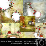 Autumn Glow Quick Page QuickMix 1-$4.49 (MagicalReality Designs)
