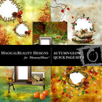 Autumn Glow Quick Page QuickMix 2-$4.49 (MagicalReality Designs)