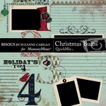 Christmas Bulbs QuickMix-$4.49 (Bisous By Suzanne Carillo)