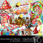 GingerBread Land Embellishment Pack-$3.49 (MagicalReality Designs)