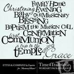 Time 4 Traditions Religious WordArt Pack-$1.49 (Ettes and Company by Fayette)