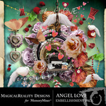 Angel Love Embellishment Pack-$3.49 (MagicalReality Designs)