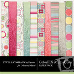 ColorFIX Multi Paper Pack-$2.99 (Ettes and Company by Fayette)