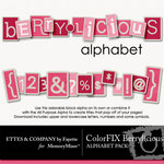 ColorFIX Berrylicious Alphabet Pack-$1.49 (Ettes and Company by Fayette)
