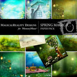 Spring Magic Paper Pack 1-$3.99 (MagicalReality Designs)