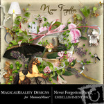 Never Forgotten Embellishment Pack 2-$2.99 (MagicalReality Designs)