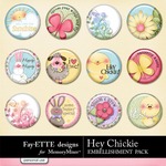 Hey Chickie Flair Pack-$1.49 (Ettes and Company by Fayette)