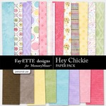 Hey Chickie Paper Pack-$3.99 (Ettes and Company by Fayette)