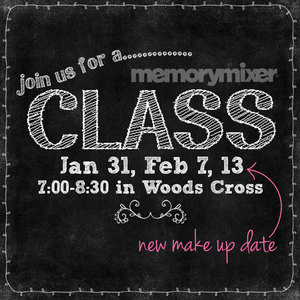 Join us for a MemoryMixer digital scrapbooking class at our Office in Woods Cross
