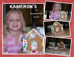KAMERON'S 1ST GINGERBREAD HOUSE (JENNA)