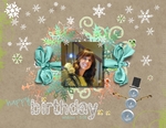 Snowy Birthday (amelia007)