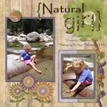 Natural girl (scrapmommy)