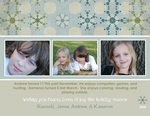 CHRISTMAS CARD 2008 (JENNA)