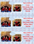 3 Photo Christmas Cards per page (bandysarton)