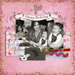 1st Bday (Mel+hergirls)