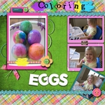 Coloring Easter eggs (annefulling)