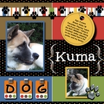 Kuma Dog (scrapmommy)