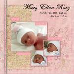 Baby Book - First few pages (jonyce)