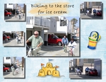 Biking for ice cream (PatPatton)