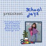 Preschool School Days (craftyjac)