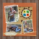 1st Geocaching (scrappychicks)